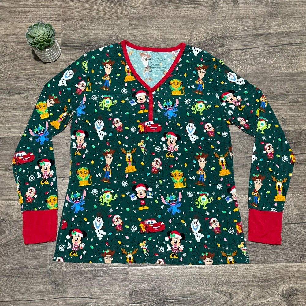 Little Sleepies Women’s Disney Christmas Pajama Top